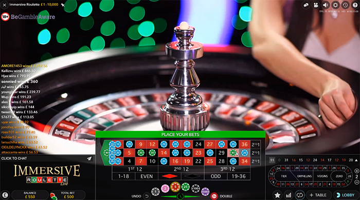 How Immersive Roulette Works